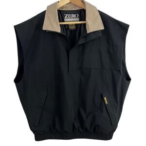 Zero Restrictions Golf Outerwear Vest GoreTex Men Size Large Hiking Grandpa